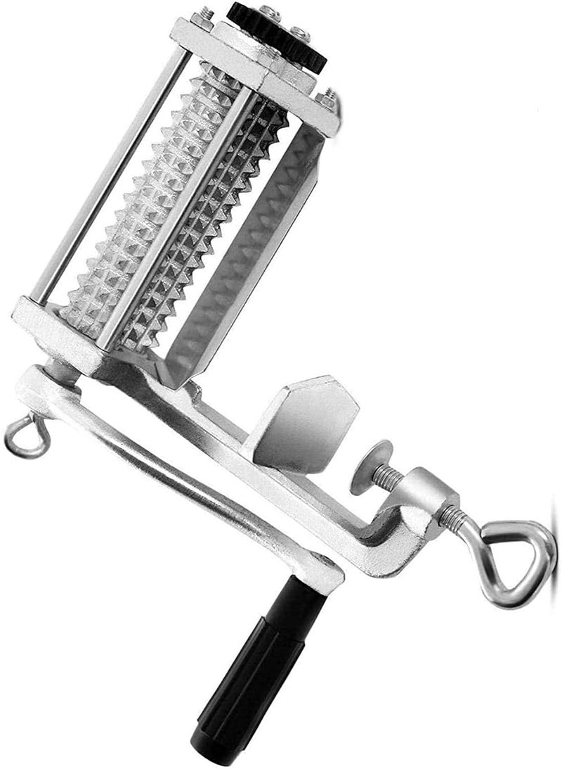 Killer's Instinct Outdoors Commercial Meat Tenderizer Cuber Heavy Duty Steak Flatten Tool Meat Tenderizer Tool Grinder Attachment Clampon Grinder Rolling Cuber 