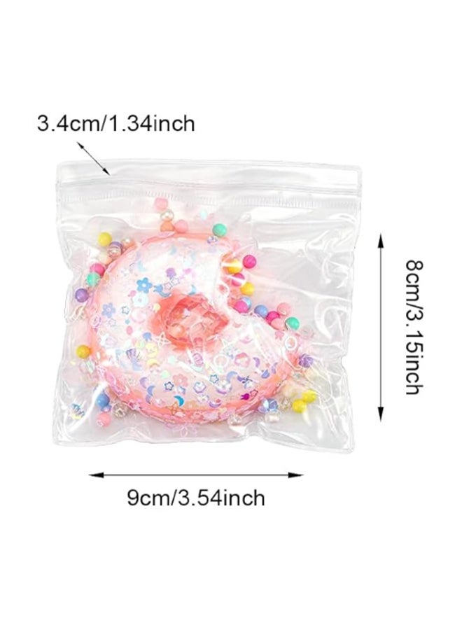 واي جيه 4 قطع ألعاب اسفنجي ، ألعاب جديدة لفك الضغط ، ضغط القط مخلب دونات الإجهاد الكرة قرصة لطيف PVC الألعاب الحسية لتخفيف التململ الصاعد على شكل أشياء جديدة أعياد الميلاد تأثيري حزب مقابل التعبئة والتغليف ديكورات الهدايا - Image 2