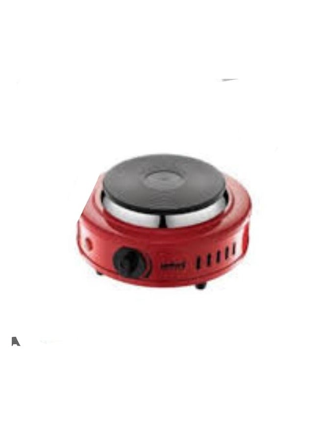 500W Electric Hot Plate – Adjustable Thermostat Control, Compact Single Burner with Iron Heating Plate for Cooking & Heating  - Image 4