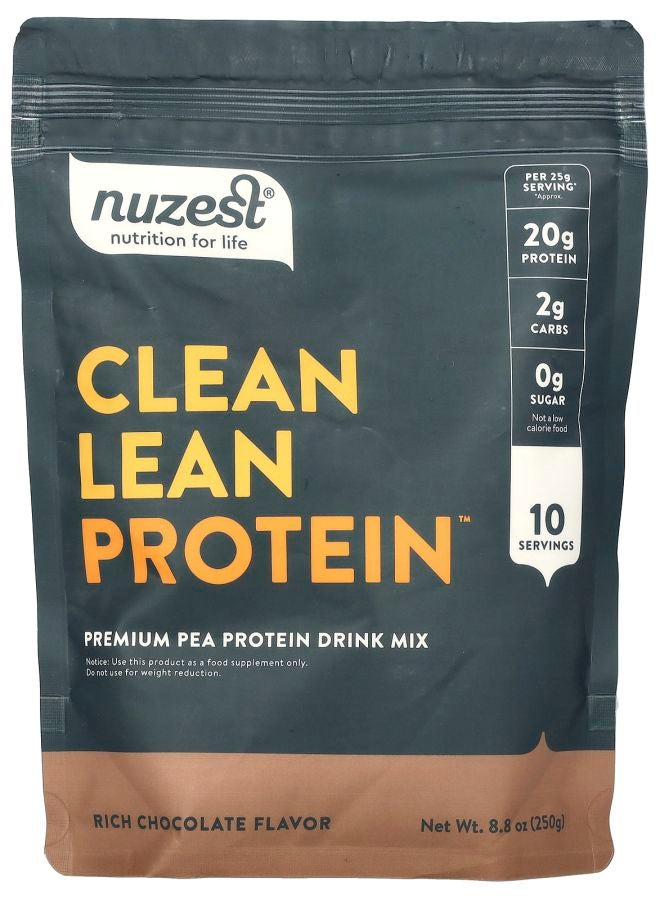 Nuzest Clean Lean Protein Rich Chocolate 8.8 oz (250 g)