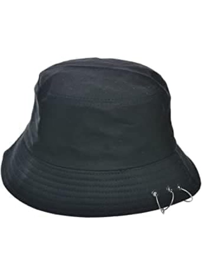 Imported sun protection cap for women suitable for outdoor camping, hiking, travel, and fishing; black, one size. - Image 2