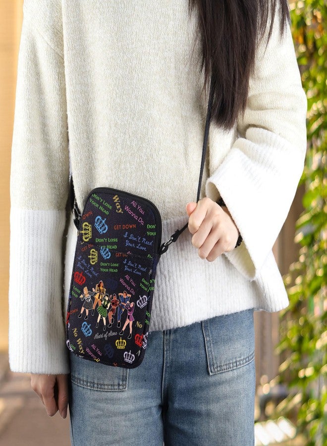 LEVLO Six Queen Cross Body Bag Musical Theater Lover Gift Six Queen Musical Shoulder Bagg Musical Six Queen Merchandise - Image 4