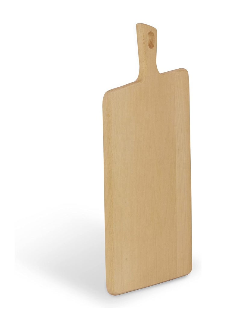 Rubik Bread Board Solid Wooden Chopping Board Multipurpose Cake Dessert Pizza Sushi Cheese Serving Wood Board Tray Fruits Vegetable Cutting Board (Small 36cm x 19 cm)  - Image 4