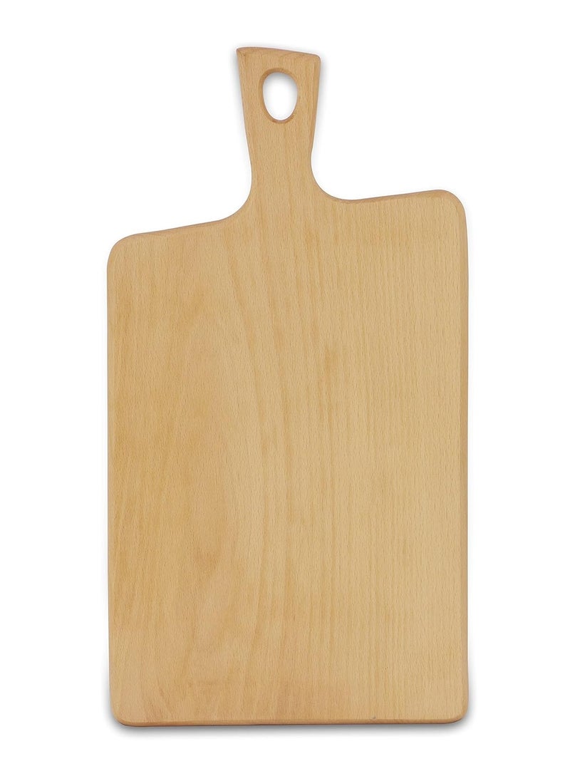 Rubik Bread Board Solid Wooden Chopping Board Multipurpose Cake Dessert Pizza Sushi Cheese Serving Wood Board Tray Fruits Vegetable Cutting Board (Small 36cm x 19 cm)  - Image 2
