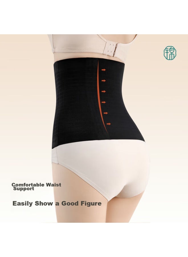 Jindu Seamless Waist Trainer, Summer Thin Ice Silk Shaping Waist Belt, Strong Belly Control For Women, Tummy Slimming And Waist Shaping Band - Image 4