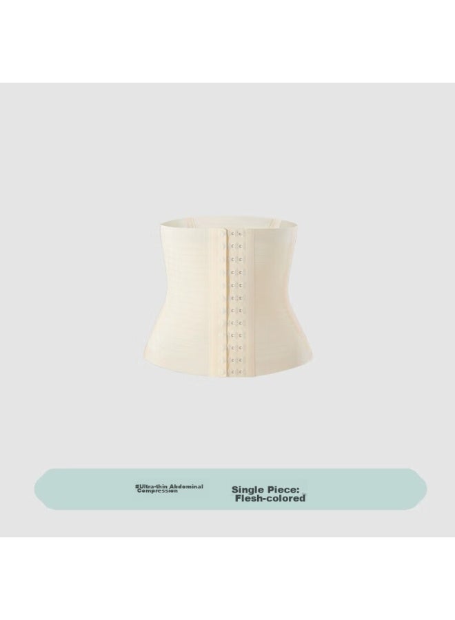 Jindu Seamless Waist Trainer, Summer Thin Ice Silk Shaping Waist Belt, Strong Belly Control For Women, Tummy Slimming And Waist Shaping Band - Image 2