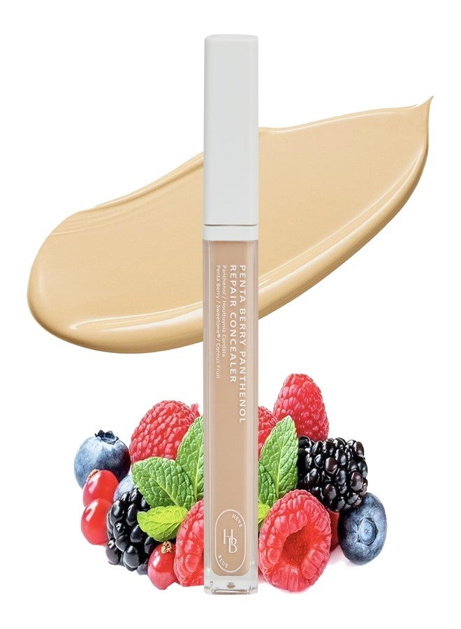 HEVEBLUE Penta Berry Panthenol Repair Concealer 22-23 BEIGE - Lightweight, Full Coverage Dark Circles, Acne&Blemishes, Vegan, Sensitive Skin, Korean Makeup, Non-clogging Pores, Mother's Day Gift - Image 1