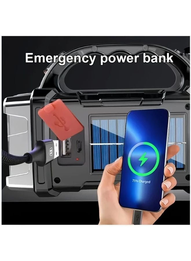 AB18 Ultra Bright Rechargeable LED Flashlight Portable Handheld Lamp USB Charging COB Work Light For Outdoor Camping - Image 5