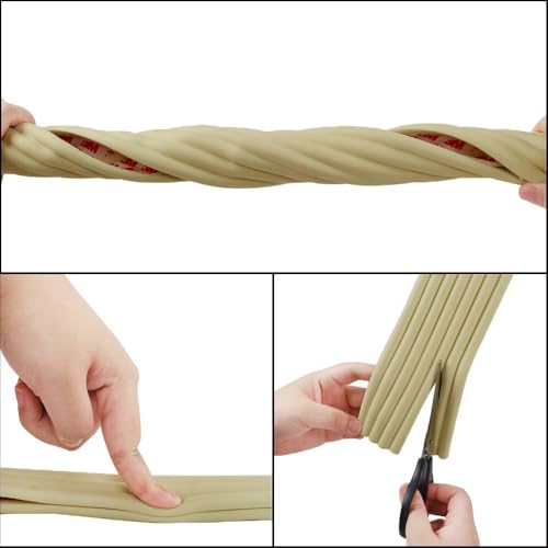 BabySafeHouse Multifunction Furniture Edge Guard Strip Pre-Taped with 3M Adhesive (6.5ft-Beige Color) for Baby Proofing & Child Safety - Image 5