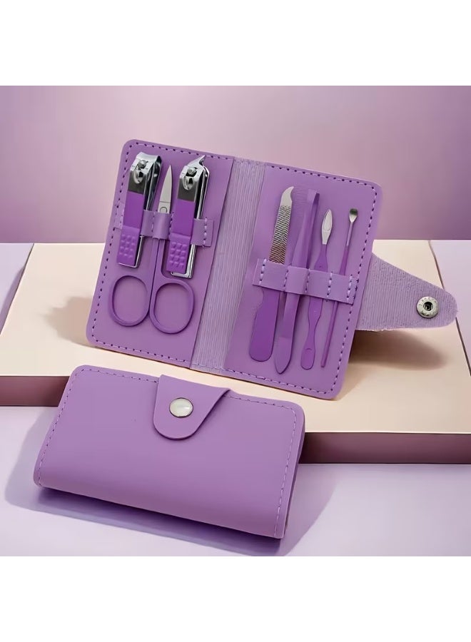 Rozino 7 PCS Portable Manicure Set with Nail Clippers - Image 1