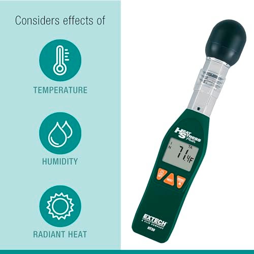 Extech HT30 Heat Stress WBGT Meter - Image 3