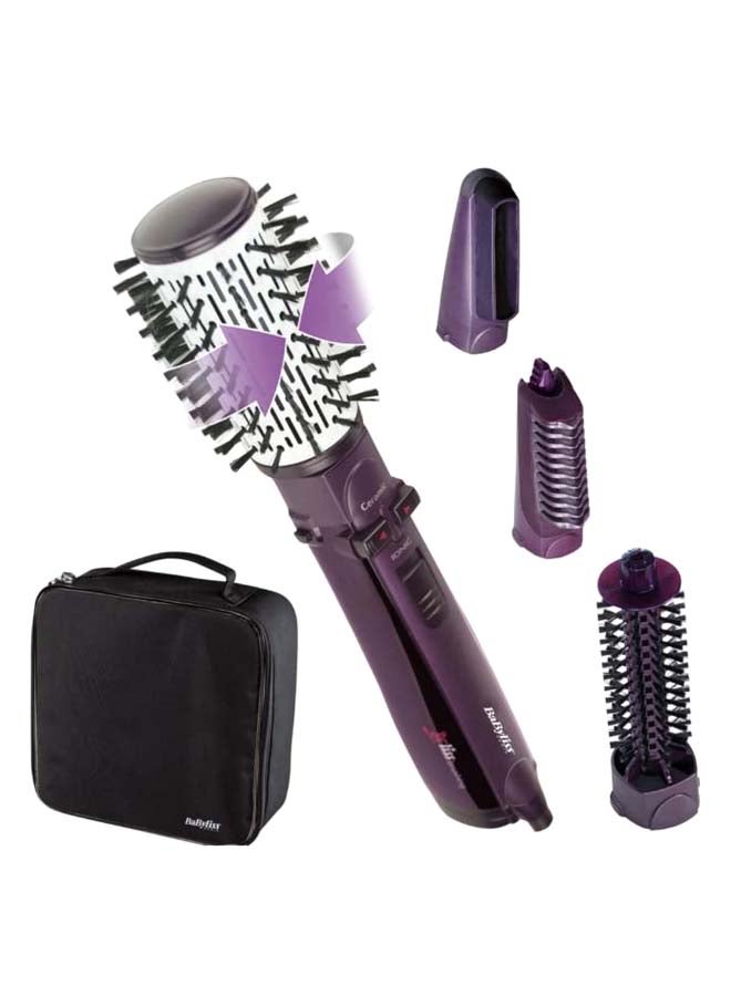 BaByliss Beliss Brushing 1000 Air Brush With 4 Attachments Purple - Image 1