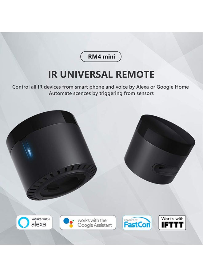 برودلينك جهاز تحكم عن بعد ذكي شامل يعمل بالأشعة تحت الحمراء للمنزل أسود - Image 2