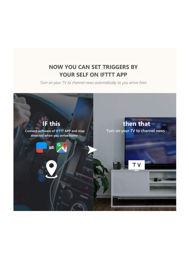 برودلينك جهاز تحكم عن بعد ذكي شامل يعمل بالأشعة تحت الحمراء للمنزل أسود - Image 5