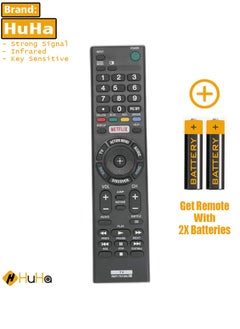 New Replace Remote for Sony TV XBR 65X900C, XBR 55X900C, KDL 55W800C, XBR 49X800C, Universal Replacement Sony TV Remote Control