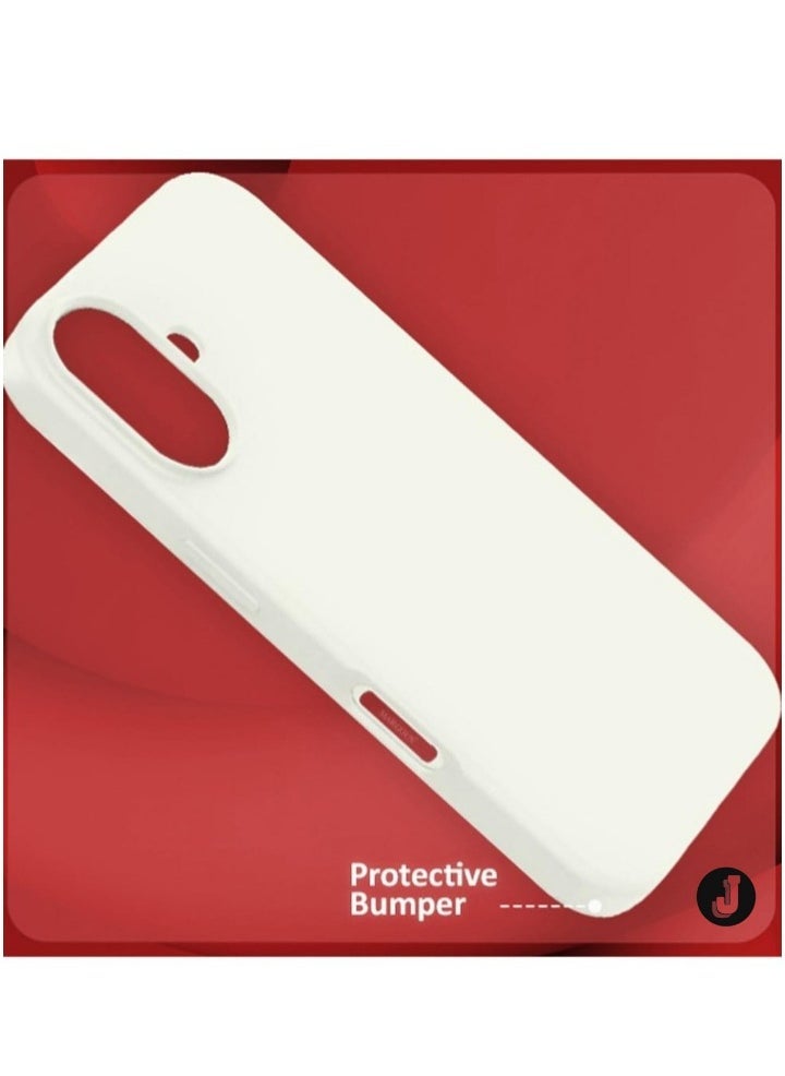 JAJEEK "New Liquid Silicone Case for iPhone 16 Plus – Ultra Slim Design, Soft Anti-Scratch Microfiber Lining & Drop Protection" - Image 3