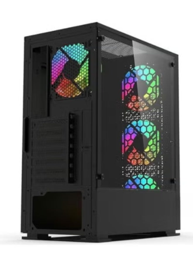 مجموعة كمبيوتر ألعاب مجدد مع شاشة LED مقاس 22 بوصة، معالج Intel Core i5، ذاكرة 8 جيجابايت DDR4، قرص SSD سعة 240 جيجابايت، قرص HDD سعة 500 جيجابايت، بطاقة رسومات GT710 بذاكرة 2 جيجابايت DDR5، نظام Windows 10 إصدار 64 بت، واي فاي، HDMI وUSB 3.0 - Image 5