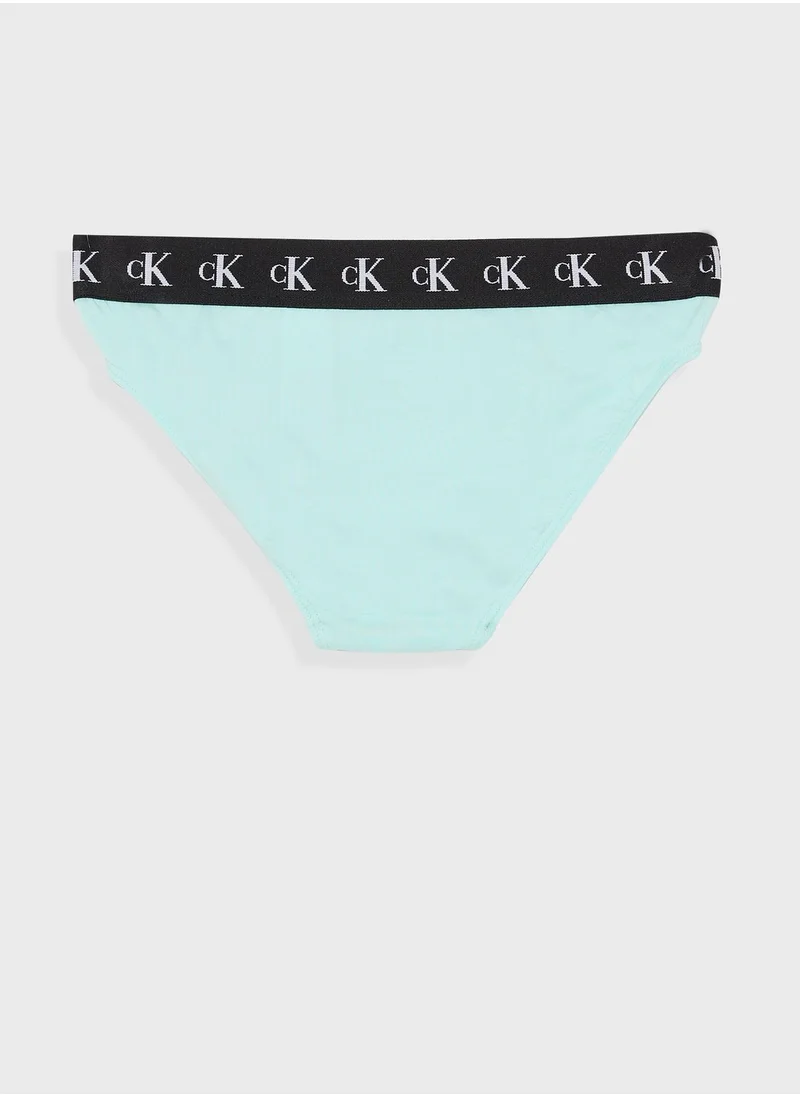 CALVIN KLEIN Kids 2 Pack Assorted Bikini Bottom