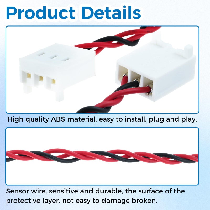 Lemfema FDXLTER1930 Heater Thermistor Compatible with Hayward H-Series Low Nox Pool Heater Models: H150FDN H200FDN H250FDN H300FDN H350FDN H400FDN - Image 3