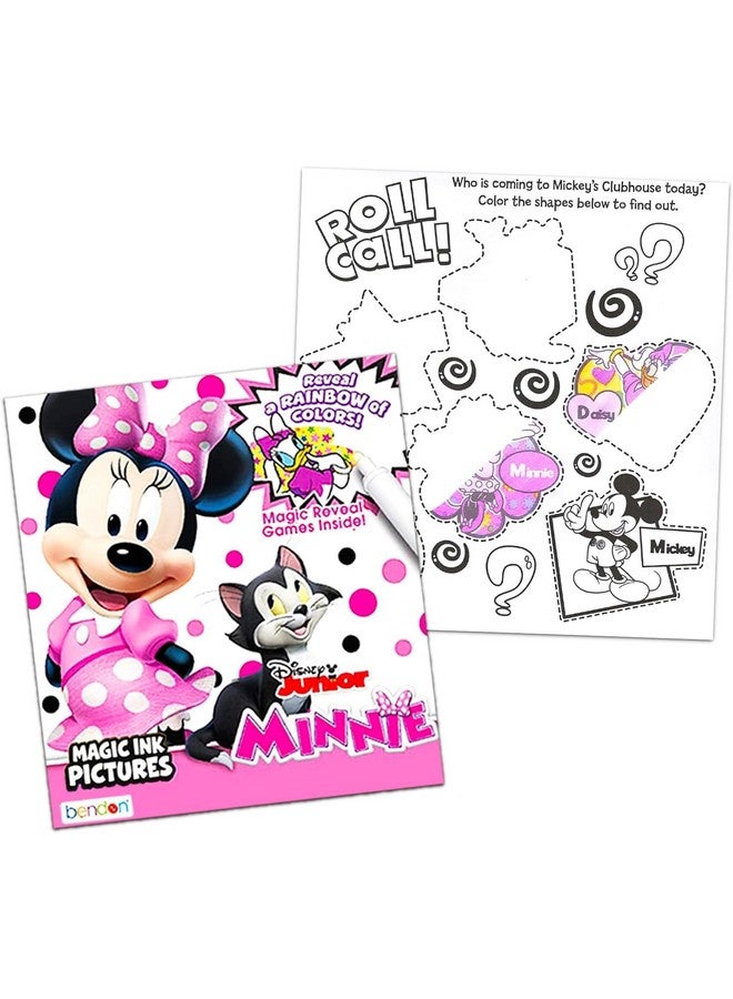 Bendon Publishing Disney Minnie Mouse Imagine Ink Coloring Book Set - Bundle with 3 Magic Ink Books Featuring 3 Assorted Mess-Free Minnie Activity Books (Minnie Coloring Book Toddler) - Image 5