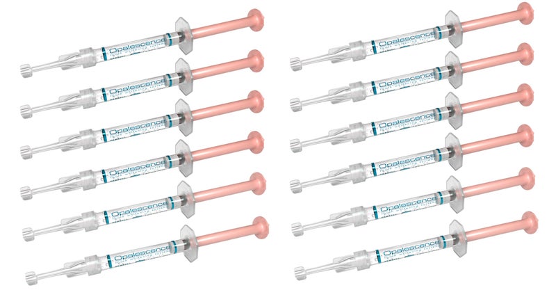 Opalescence 35% with PF Gel Syringes Teeth Whitening Refill Kit - 12 Syringes, Carbamide Peroxide, Melon Flavor by Ultradent 5404-6 - Image 1