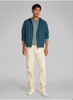 CALVIN KLEIN Men's Windbreaker Jacket - Polyester, Blue  - Image 3