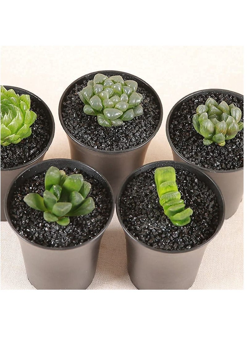 Black Decorative Pebbles Natural River Rock Pebbles for Plants, Home DIY Decor,Aquarium Gravel,Vase Fillers,Fairy Garden,Landscaping Outdoor Stones 3-5mm (5KG) - Image 5