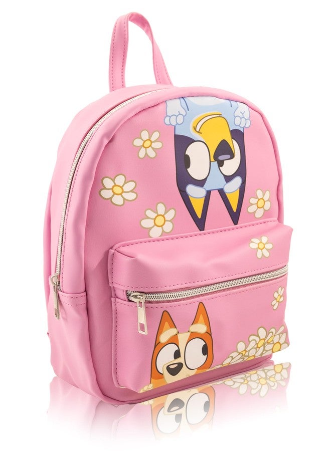 فاست فوروورد حقيبة ظهر صغيرة للأطفال والكبار بتصميم بلووي وبينغو | حقيبة ظهر من الجلد الصناعي مقاس 10 بوصات بتصميم بلووي وبينغو | حقيبة سفر للأطفال الصغار، حقيبة ظهر صغيرة للمدرسة أو السفر أو المتنزهات الترفيهية | للأعمار من 3 سنوات فما فوق - Image 2