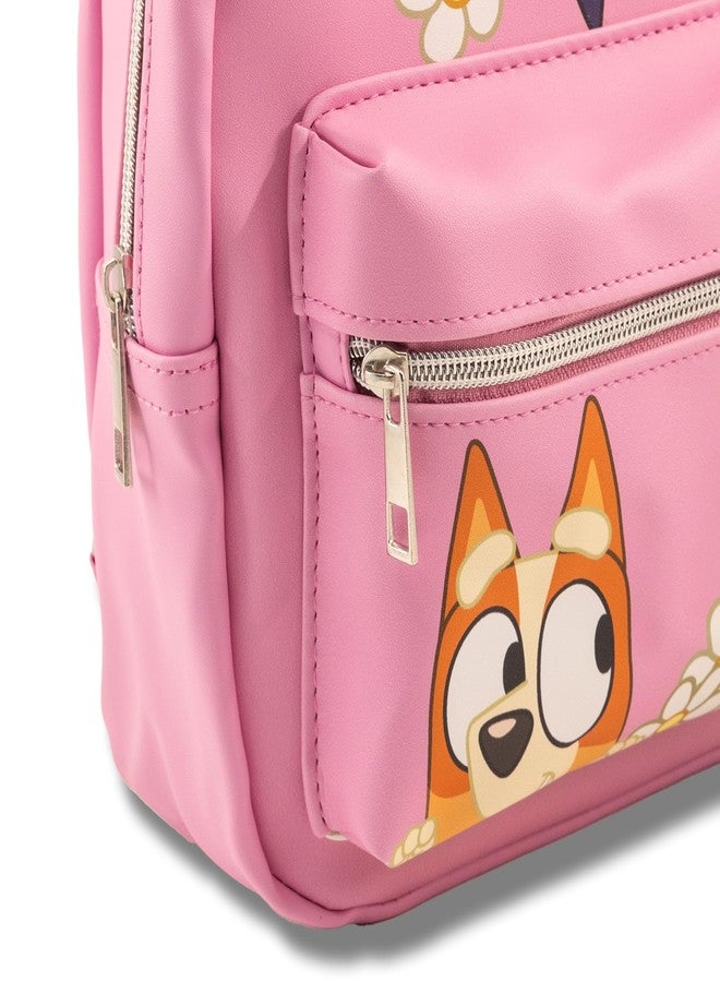 فاست فوروورد حقيبة ظهر صغيرة للأطفال والكبار بتصميم بلووي وبينغو | حقيبة ظهر من الجلد الصناعي مقاس 10 بوصات بتصميم بلووي وبينغو | حقيبة سفر للأطفال الصغار، حقيبة ظهر صغيرة للمدرسة أو السفر أو المتنزهات الترفيهية | للأعمار من 3 سنوات فما فوق - Image 4