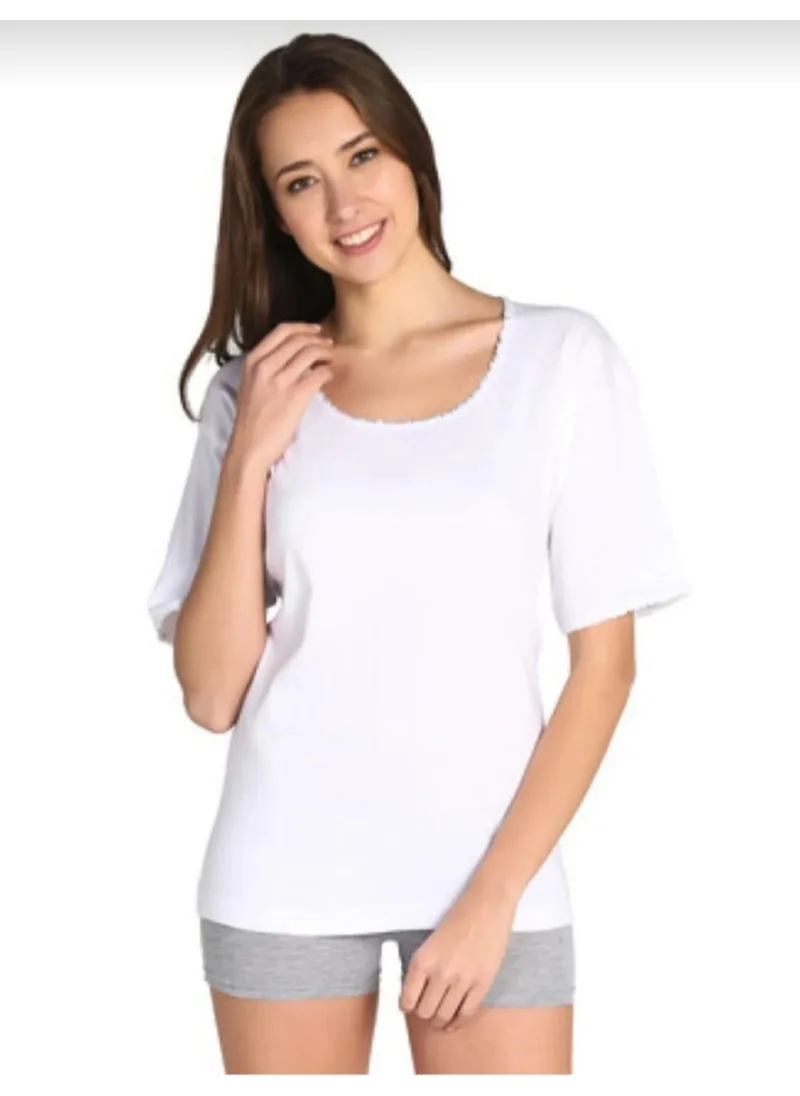 Tutku Passion 0141 Women's Half Sleeve Undershirt 6 Pieces