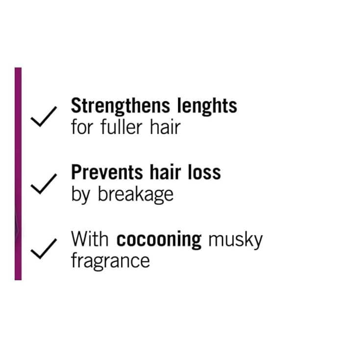 Gliss Full Hair Wonder Conditioner, Strengthening and Volumizing for Fine and Weak Hair, with Caffeine and Peptides, 200 ml - Image 2
