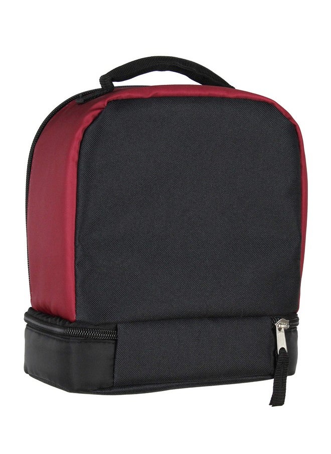 INTIMO Star Trek The Next Generation Picard Embroidered Starfleet Logo Dual Compartment Insulated Lunch Box Bag Tote  - Image 4