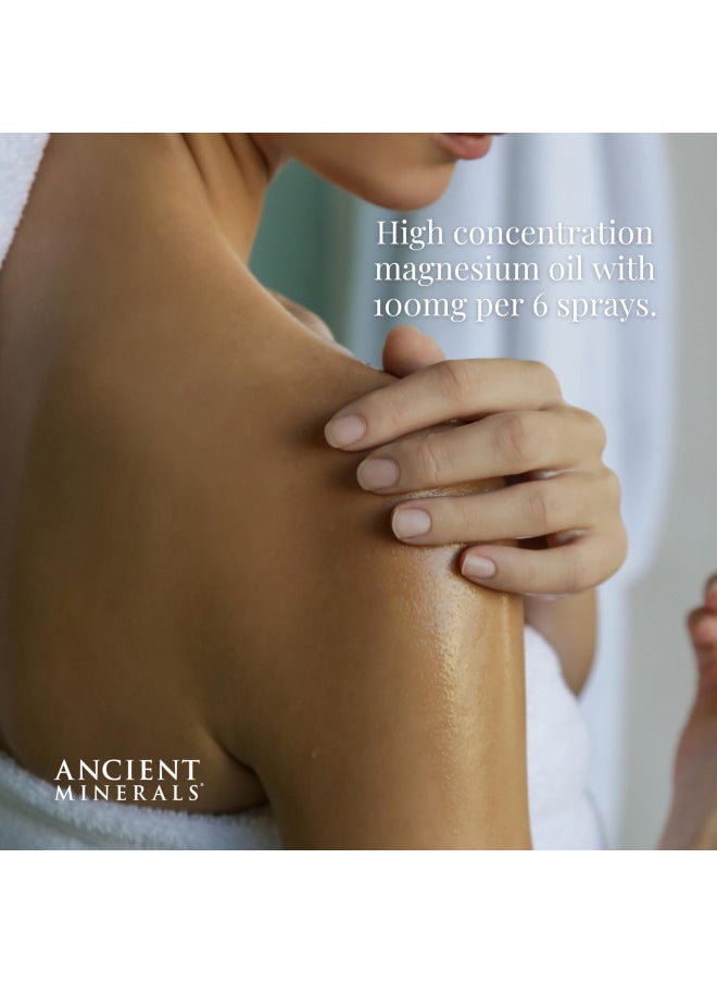Ancient Minerals Ancient Minerals Magnesium Oil Spray Bottle of Pure Genuine Zechstein Magnesium Chloride - Topical Magnesium Supplement for Skin Application and Dermal Absorption (8oz)  - Image 2