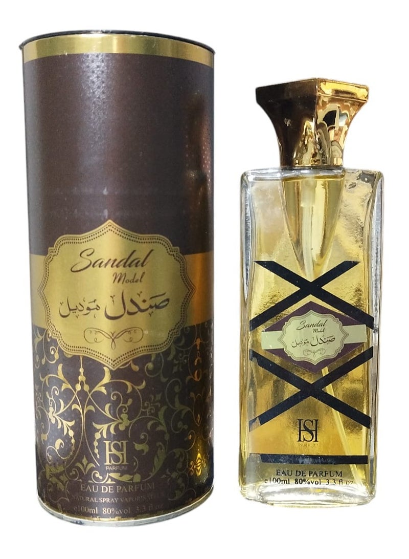 HS PARFUM Sandal Model Eau De Parfum For Unisex - 100 ML 