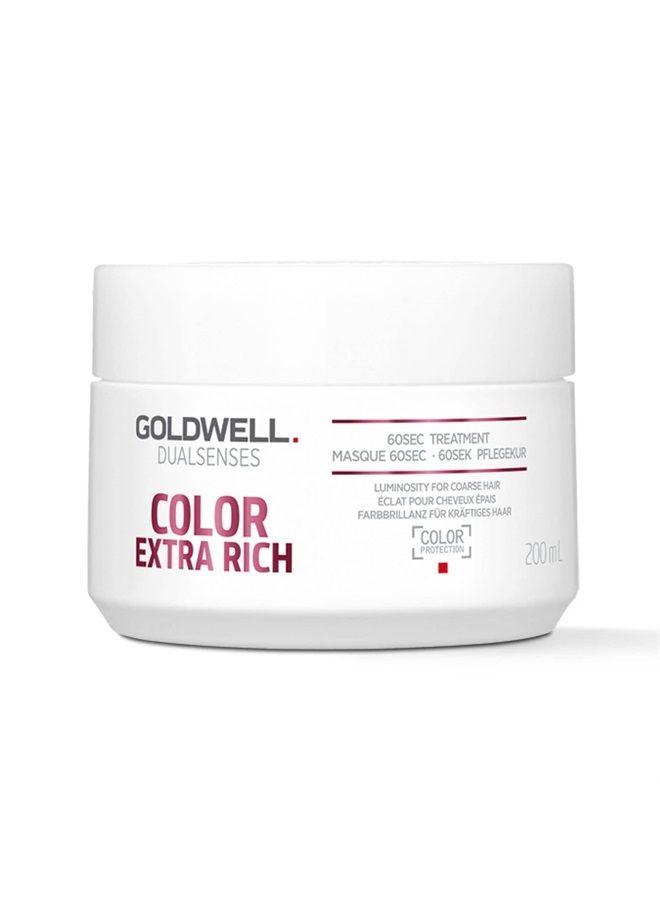Goldwell Dualsenses Color Extra Rich Brilliance 60sec Treatment 200mL - Image 1