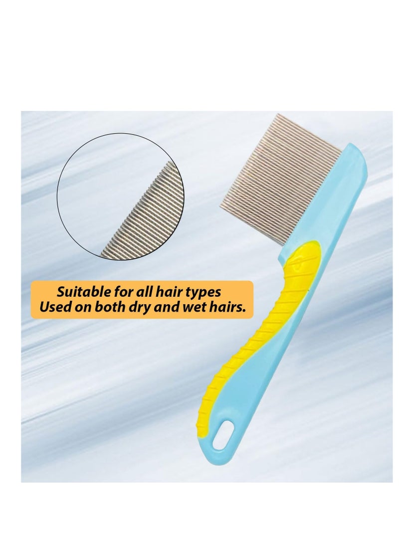 Long Metal Head Lice Comb for Kids, Adults and Pets: The powerful solution to fight lice powerfully and efficiently. - Image 3