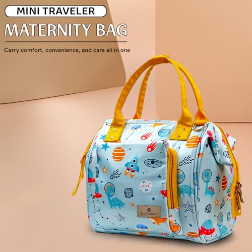 StarAndDaisy Diaper Bag/Diaper Bags for Mom with Light Weight and Potable Design/Multi Compartments, Waterproof Baby Bag with Ultra Soft Fabric. - Image 2