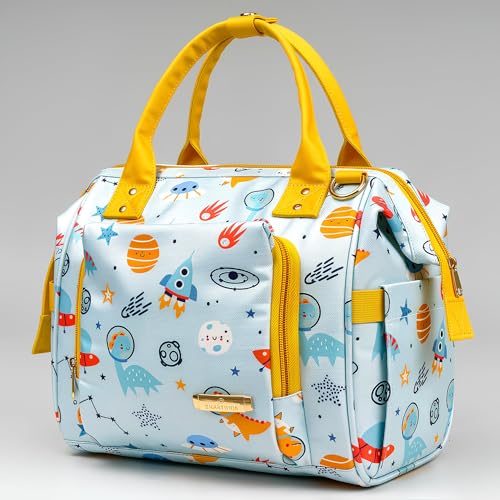 StarAndDaisy Diaper Bag/Diaper Bags for Mom with Light Weight and Potable Design/Multi Compartments, Waterproof Baby Bag with Ultra Soft Fabric. - Image 1