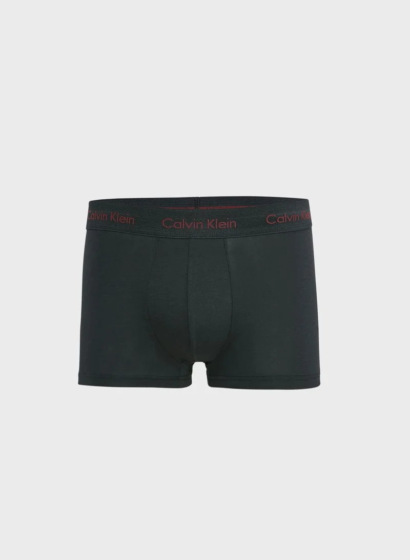 CALVIN KLEIN 3 Pack Logo Band Trunks