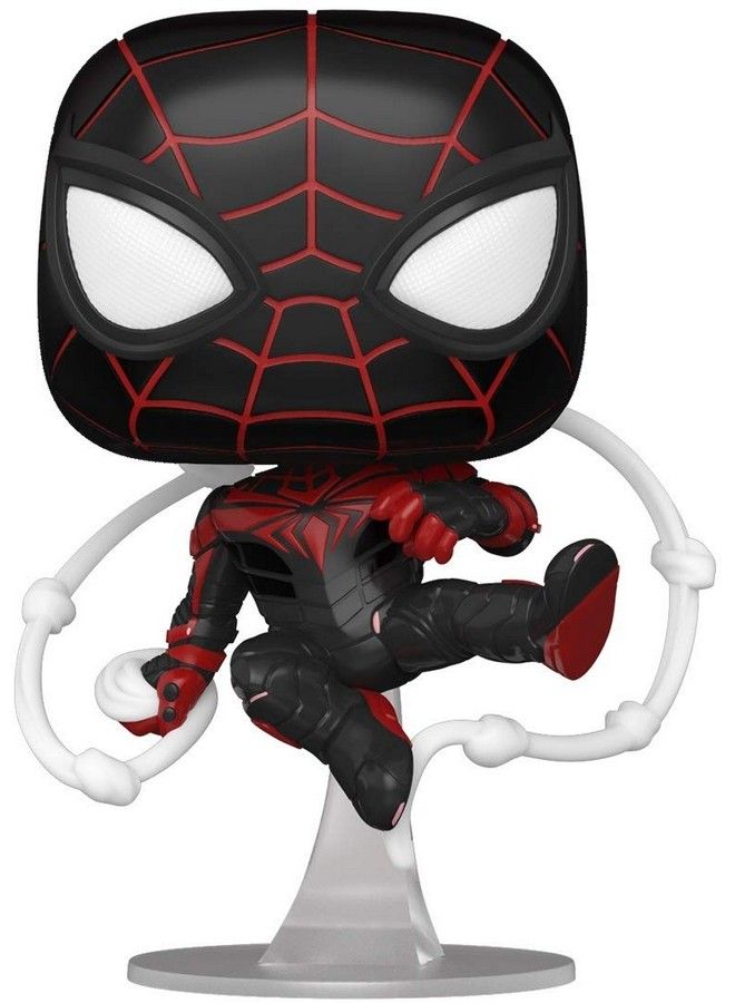 Funko Pop Games: Marvel’S Spider Man: Miles Morales Miles Advanced Tech Suit Multicolor Standard  - Image 2