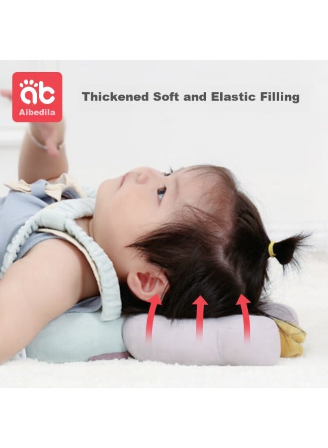 Aibedila Anti-fall Pillow, Toddler Walking Protection Cap, Baby Head Guard Pad, Infant Walking Anti-collision Head Protector, White Unicorn - Image 2