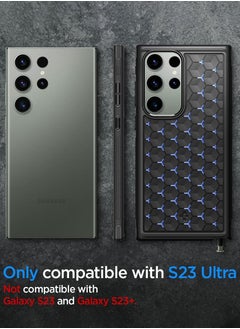 Spigen درع Cryo لهاتف Samsung Galaxy S23 Ultra بتقنية Arctic Flow Cooling - أسود غير لامع  - Image 2