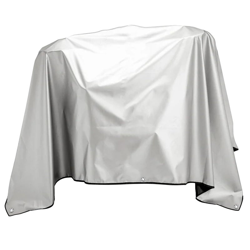 DSWCKNVK Jumbo Machine Cover Breathable Tool CoversMachine Cover to Prevent Equipment RustWater Proof DustProof Tear Resistant Silver 72112Black - Image 2