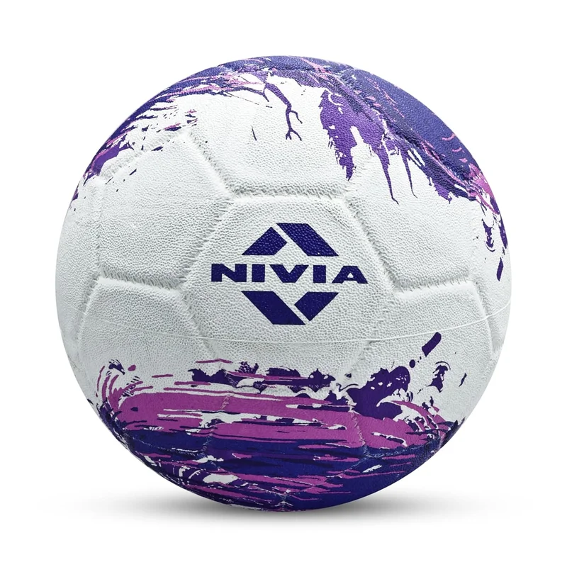 نيفيا Nivia Super Storm Football - Durable Training Ball for Hard Ground and Artificial Turf