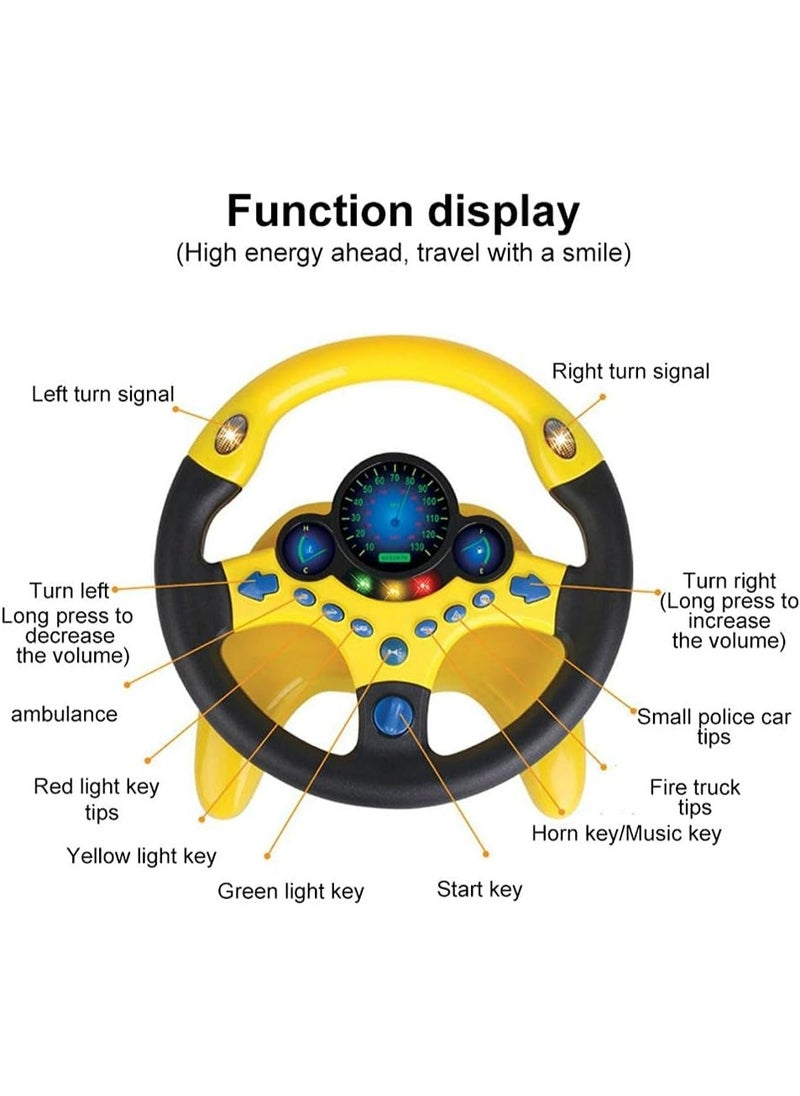 Educational Driving Simulation Toy for Children - 360-Degree Rotation & Strong Suction Base  - Image 2