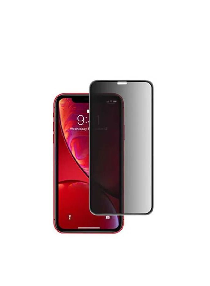 devia Real Series 3D Full Screen Privacy Tempered Glass for iPhone Xr - Black (10pcs/bx) - Image 1