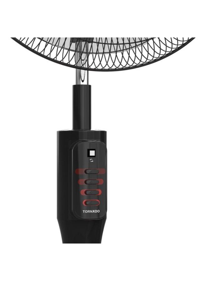 Tornado 18-inch 4-blade stand fan with remote control, black, EFS-95SR - Image 3