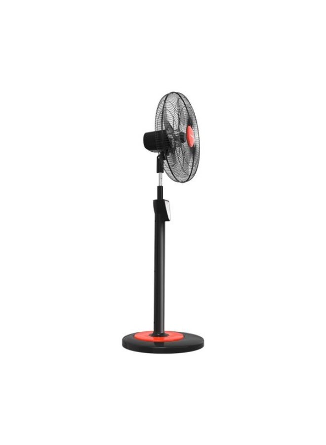 Tornado 18-inch 4-blade stand fan with remote control, black, EFS-95SR - Image 2