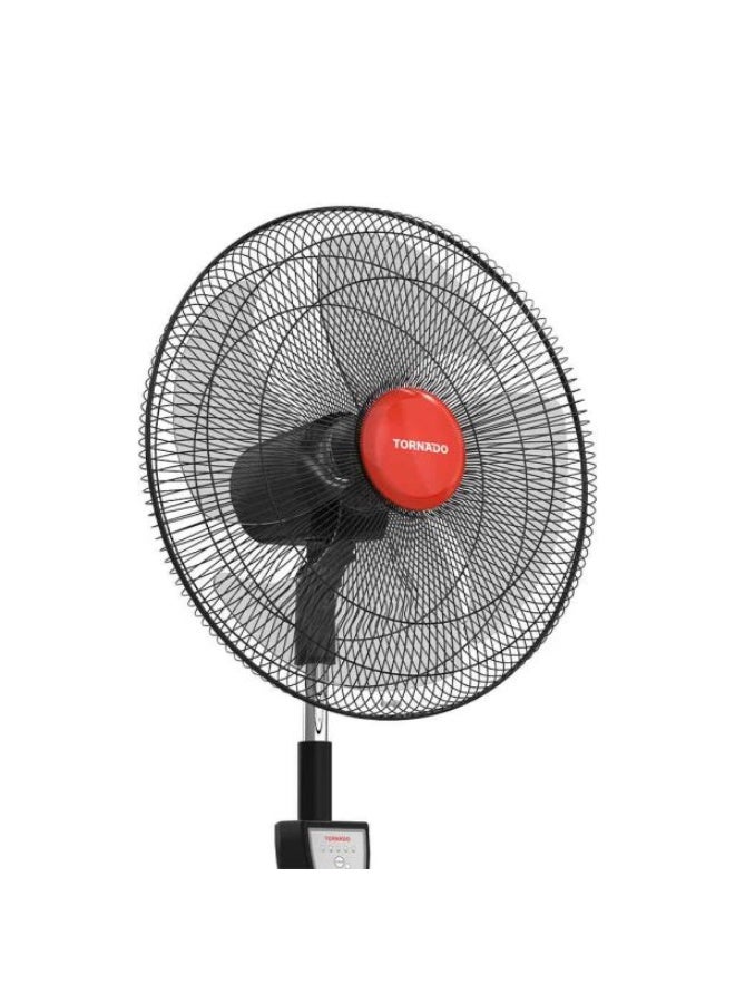 Tornado 18-inch 4-blade stand fan with remote control, black, EFS-95SR - Image 4