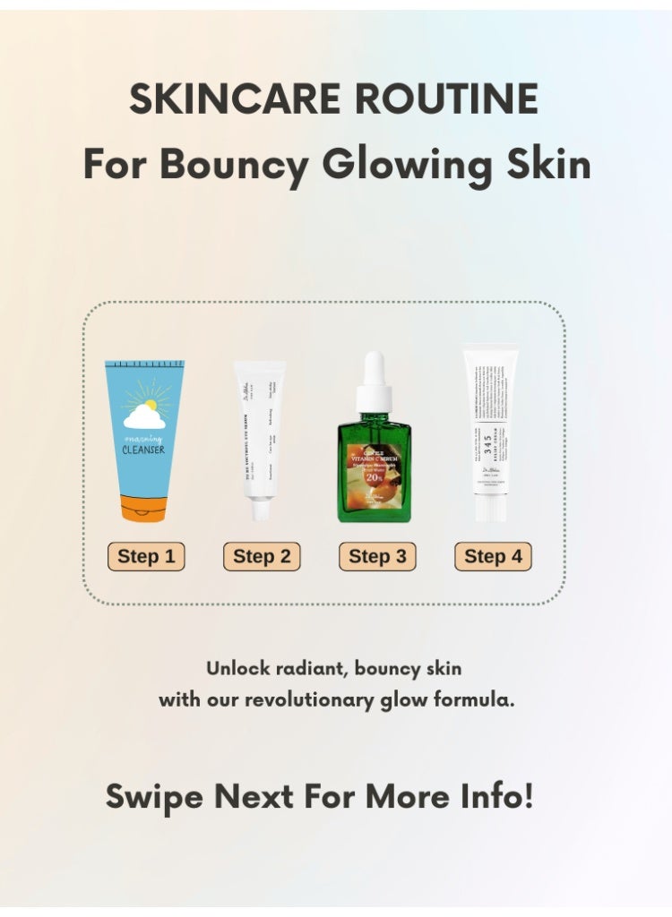 Dr.Althea Hydration & Glow Bundle – 345 Relief Cream, Gentle Vitamin C Serum & To Be Youthful Eye Serum - Image 3